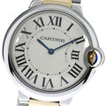  Shop Authentic Cartier Ballon Bleu Silver Dial Two Tone Steel Strap Watch for Unisex Watch - W69008Z3 - Luxxuri