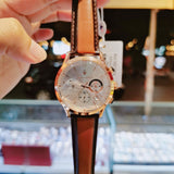  Shop Authentic Maserati Ricordo Chronograph Silver Dial Brown Leather Strap Watch For Men - R8871633002 - Luxxuri