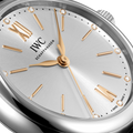 IWC Portofino Automatic Silver Dial Brown Leather Strap Watch for Women - IW357403