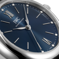 IWC Portofino Automatic Blue Dial Silver Mesh Bracelet Watch for Women - IW357404