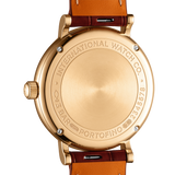  Shop Authentic IWC Portofino Automatic Diamonds Silver Dial Red Leather Strap Watch for Women - IW357408 - Luxxuri