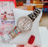  Shop Authentic Michael Kors Parker Silver Dial Silver Stainless Steel Strap Watch for Women - MK6483 - Luxxuri