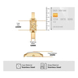  Shop Authentic Michael Kors Empire Analog Gold Dial Gold Steel Strap Watch for Women - MK4840 - Luxxuri