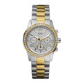  Shop Authentic Guess Mini Spectrum Analog Silver Dial Two Tone Steel Strap Watch For Women - W0122L2 - Luxxuri