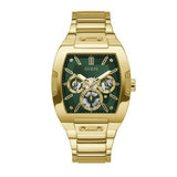  Shop Authentic Guess Phoenix Multi Function Green Dial Gold Steel Strap Watch for Men - GW0456G3 - Luxxuri