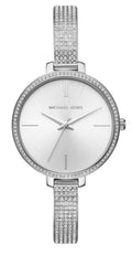  Shop Authentic Michael Kors Jaryn Quartz Silver Dial Silver Steel Strap Watch For Women - MK3783 - Luxxuri