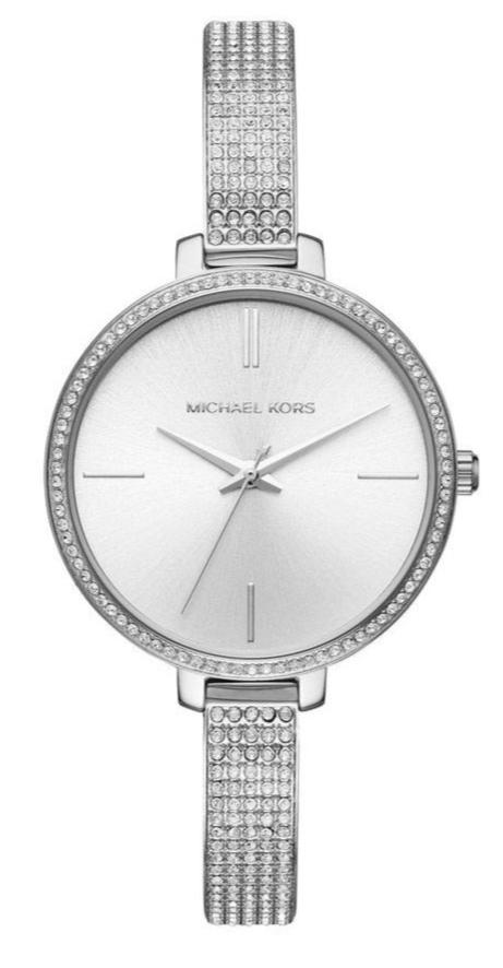  Shop Authentic Michael Kors Jaryn Quartz Silver Dial Silver Steel Strap Watch For Women - MK3783 - Luxxuri
