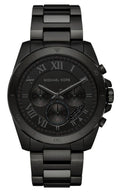  Shop Authentic Michael Kors Brecken Chronograph Black Dial Black Steel Strap Watch For Men - MK8482 - Luxxuri