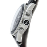  Shop Authentic Tag Heuer Autavia Chronometer Flyback Automatic Chronograph Black Dial Black Leather Strap Watch for Men - CBE511A.FC8279 - Luxxuri