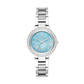  Shop Authentic Michael Kors Taryn Quartz Blue Dial Blue Steel Strap Watch For Women - MK6563 - Luxxuri