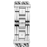 Shop Authentic Guess Mod Heavy Metal Silver Dial Silver Steel Strap Watch For Women - W1117L1 - Luxxuri
