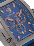  Shop Authentic Versace Iconic Dominus Chronograph Blue Dial Blue Rubber Strap Watch For Men - VE6H00323 - Luxxuri