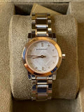  Shop Authentic Burberry The City Silver Dial Two Tone Steel Strap Watch for Women - BU9214 - Luxxuri