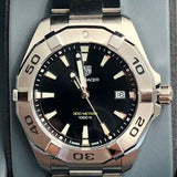 Shop Authentic Tag Heuer Aquaracer Black Dial Watch for Men - WBD1110.BA0928 - Luxxuri