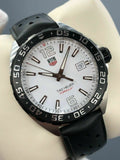  Shop Authentic Tag Heuer Formula 1 Quartz White Dial Black Rubber Strap Watch for Men -  WAZ1111.FT8023 - Luxxuri