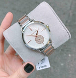  Shop Authentic Michael Kors Portia Quartz Silver Dial Two Tone Steel Strap Watch For Women - MK3709 - Luxxuri