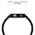 Shop Authentic Daniel Wellington Iconic Link Ceramic Black Dial Black Steel Strap Watch For Women - DW00100414 - Luxxuri