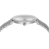 Shop Authentic Michael Kors Charley Quartz Silver Dial Silver Steel Strap Watch for Women - MK4398 - Luxxuri