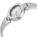  Shop Authentic Gucci Guccissima Diamonds Mother of Pearl Dial Silver Steel Strap Watch For Women - YA134504 - Luxxuri