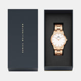  Shop Authentic Daniel Wellington Iconic Link White Dial Gold Steel Strap Watch For Men - DW00100343 - Luxxuri
