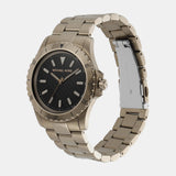  Shop Authentic Michael Kors Everest Three Hand Quartz Black Dial Gold Steel Strap Watch For Men - MK9140 - Luxxuri