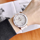  Shop Authentic Michael Kors Runway Quartz White Dial White Rubber Strap Watch For Women - MK6853 - Luxxuri