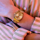  Shop Authentic Tissot PRX Gold Dial Gold Steel Strap Watch for Men - T137.210.33.021.00 - Luxxuri