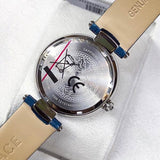  Shop Authentic Versace Olympo Gleam White Dial Green Leather Strap Watch for Women - VAN020016 - Luxxuri