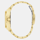  Shop Authentic Guess Trend Analog Green Dial Gold Steel Strap Watch For Men - GW0624G2 - Luxxuri
