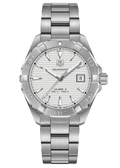  Shop Authentic Tag Heuer Aquaracer Automatic White Dial Silver Steel Strap Watch for Men - WAY2111.BA0928 - Luxxuri