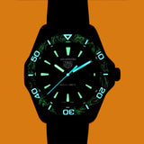  Shop Authentic Tag Heuer Aquaracer Professional 200 Solargraph Quartz Black Dial Black Rubber Strap Watch for Men - WBP1112.FT6199 - Luxxuri