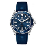  Shop Authentic Tag Heuer Aquaracer Blue Dial Blue Rubber Strap Watch for Men - WAY111C.FT6155 - Luxxuri