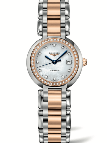  Shop Authentic Longines PrimaLuna Automatic Diamond 26.5mm Watch for Women - L8.111.5.89.6 - Luxxuri
