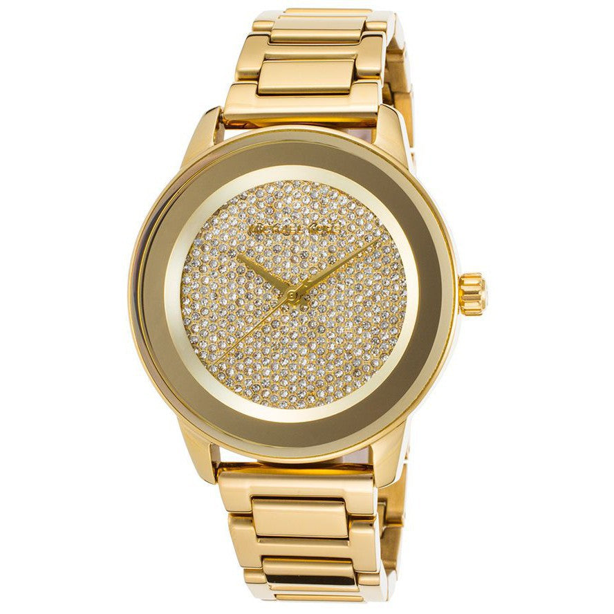  Shop Authentic Michael Kors Kinley Gold Dial Gold Steel Strap Watch for Women - MK6209 - Luxxuri
