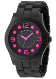  Shop Authentic Marc Jacobs Pelly Black Dial Black Silicone Strap Watch for Women - MBM2529 - Luxxuri