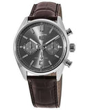  Shop Authentic Tag Heuer Carrera Chronograph Grey Dial Brown Leather Strap Watch for Men - CBN2012.FC6483 - Luxxuri