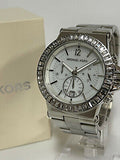  Shop Authentic Michael Kors Dylan Glitz Chronograph White Dial Silver Steel Strap Watch For Women - MK5411 - Luxxuri