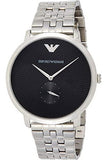  Shop Authentic Emporio Armani Classic Quartz Black Dial Silver Steel Strap Watch For Men - AR11161 - Luxxuri