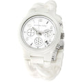  Shop Authentic Michael Kors Ceramic White Dial White Steel Strap Watch for Women - MK5387 - Luxxuri