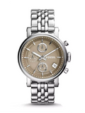  Shop Authentic Fossil Boyfriend Chronograph Brown Dial Silver Steel Strap Watch for Women - ES3747 - Luxxuri