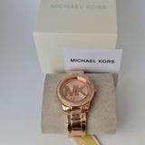  Shop Authentic Michael Kors Tibby Quartz Rose Gold Dial Rose Gold Steel Strap Watch For Women - MK6880 - Luxxuri