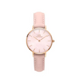  Shop Authentic Daniel Wellington Petite Rouge Pink Dial Pink Leather Strap Watch For Women - DW00100511 - Luxxuri