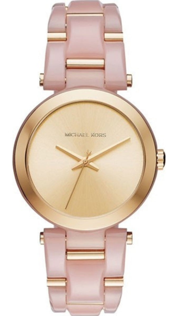  Shop Authentic Michael Kors Delray Rose Gold Dial Pink Steel Strap Watch for Women - MK4316 - Luxxuri