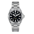  Shop Authentic Tag Heuer Aquaracer Black Dial Silver Steel Strap Watch for Men - WBD1110.BA0928 - Luxxuri