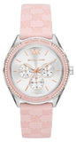  Shop Authentic Michael Kors Jessa Quartz Silver Dial Pink Silicone Strap Watch For Women - MK7268 - Luxxuri