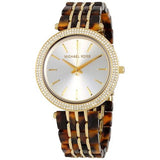  Shop Authentic Michael Kors Darci Gold Dial Brown Two Tone Steel Strap Watch for Women - MK4326 - Luxxuri