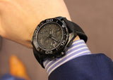  Shop Authentic Tag Heuer Aquaracer Automatic Chronograph Special Edition Titanium Grey Dial Black Leather Strap Watch for Men - CAY218B.FC6370 - Luxxuri
