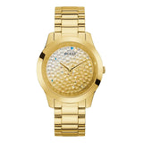  Shop Authentic Guess Crush Gold Dial Gold Steel Strap Watch For Women - GW0020L2 - Luxxuri