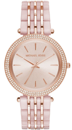  Shop Authentic Michael Kors Darci Rose Gold Dial Two Tone Steel Strap Watch for Women - MK4327 - Luxxuri