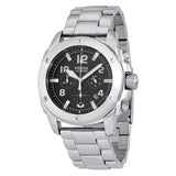  Shop Authentic Fossil Modern Machine Black Dial Silver Steel Strap Watch for Men - FS4926 - Luxxuri
